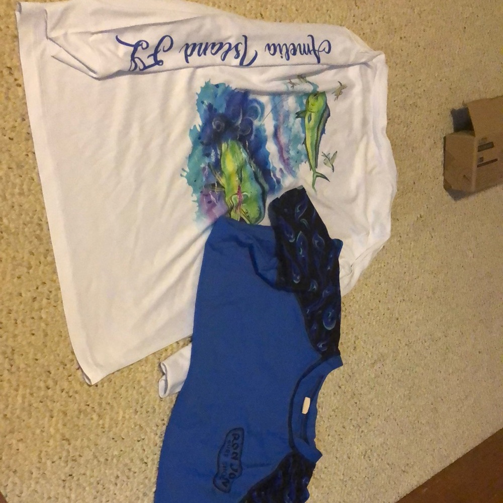 Boys swim shirts
